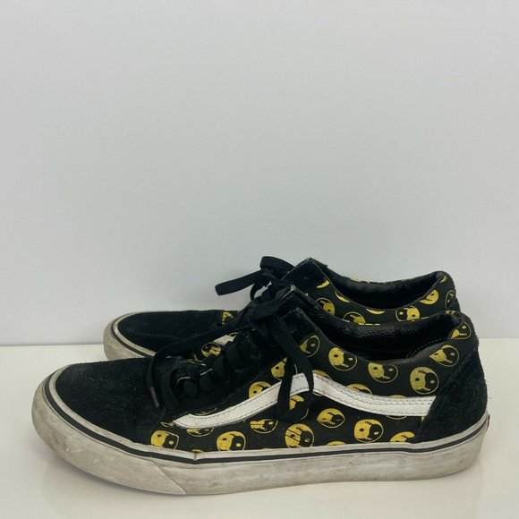 Vans Daze Later Old Skool Low Skateboarding Shoes Sappy Face Mens Size 11 - Picture 1 of 6